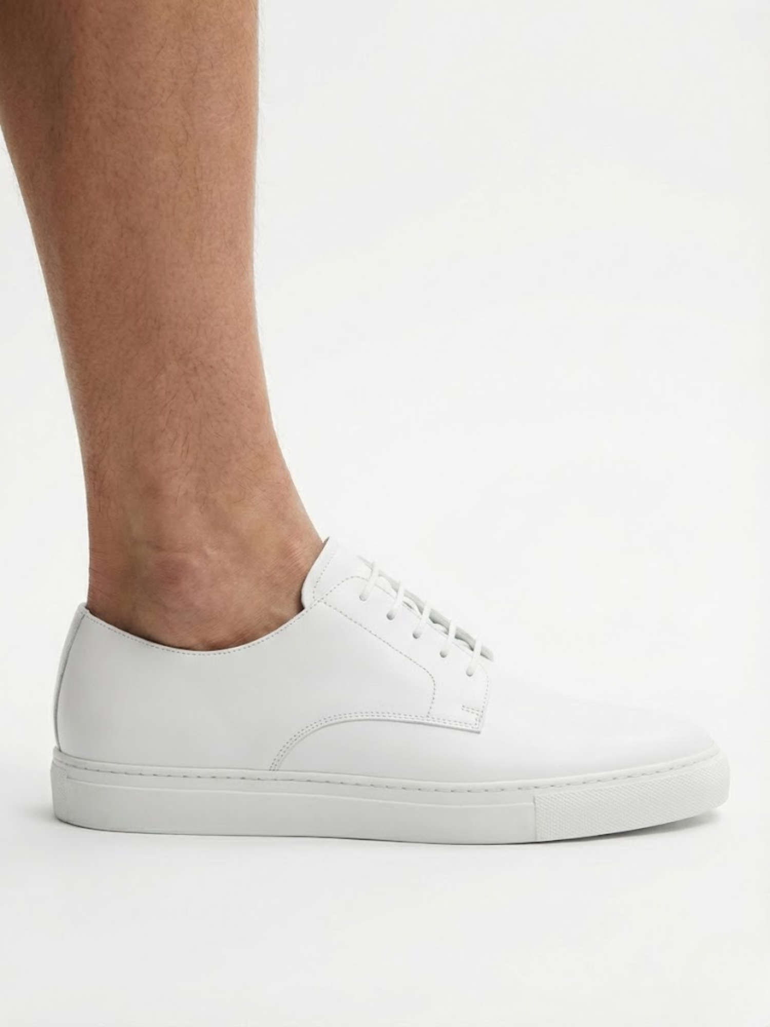 Chaussures Homme Minimalistes en Cuir à Semelle Confort