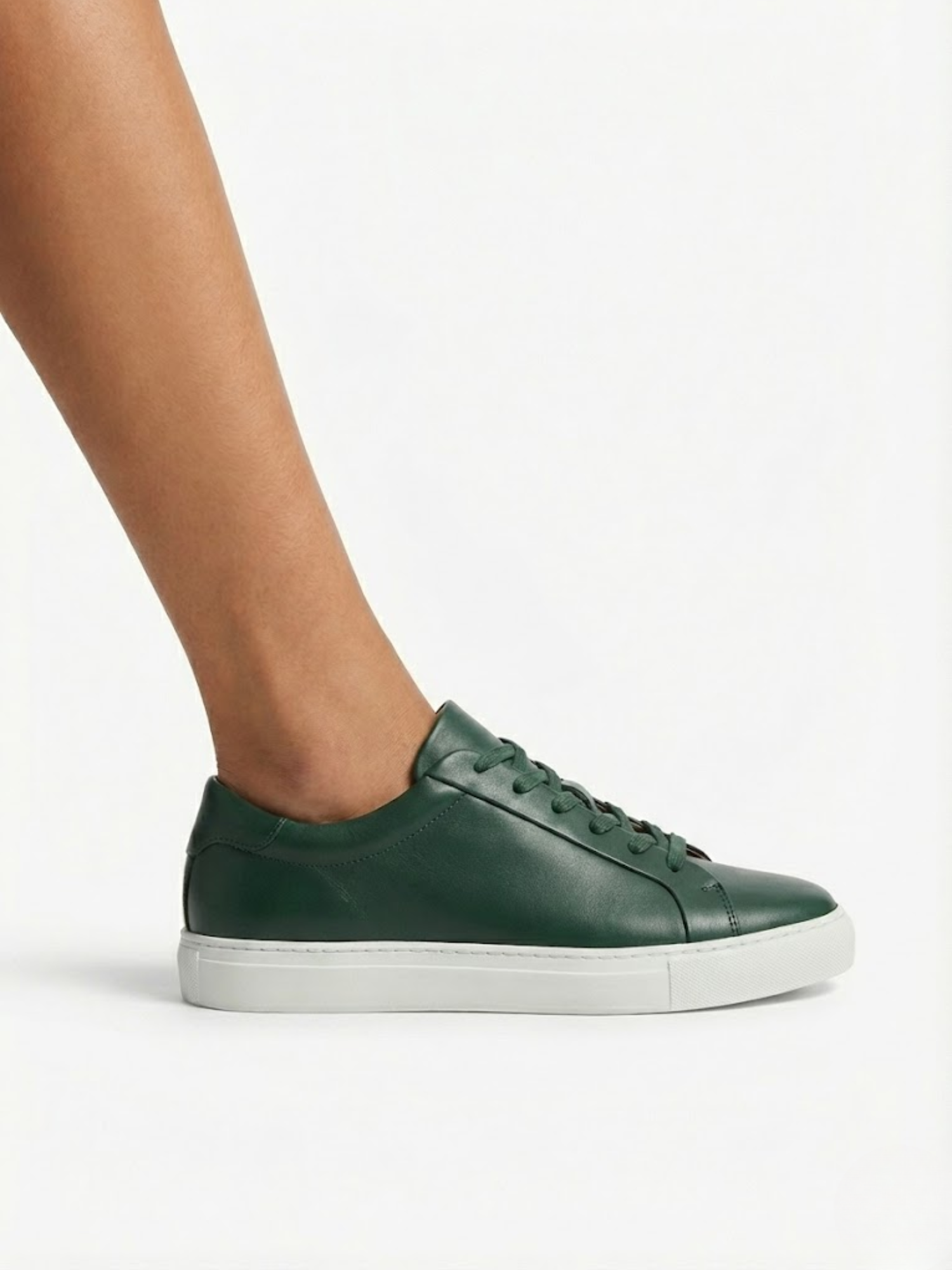 Sneakers Femme Minimalistes en Similicuir Premium