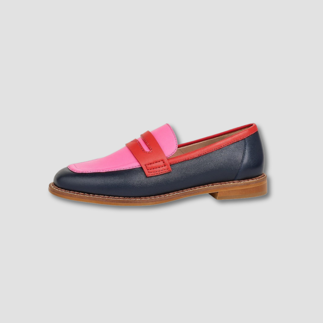 Mocassins femme bout rond semelle plate slip-on casual confort quotidien