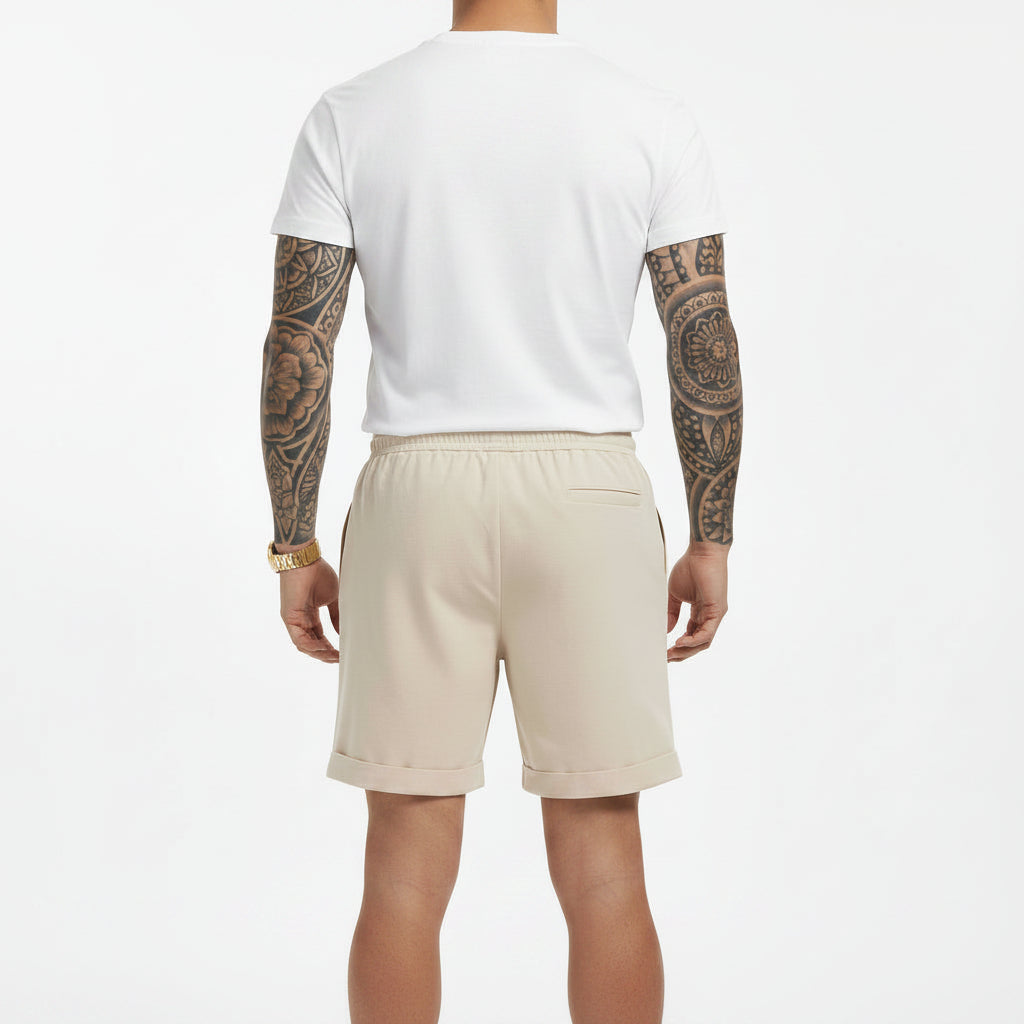 Short homme sport léger taille élastique respirant style casual été
