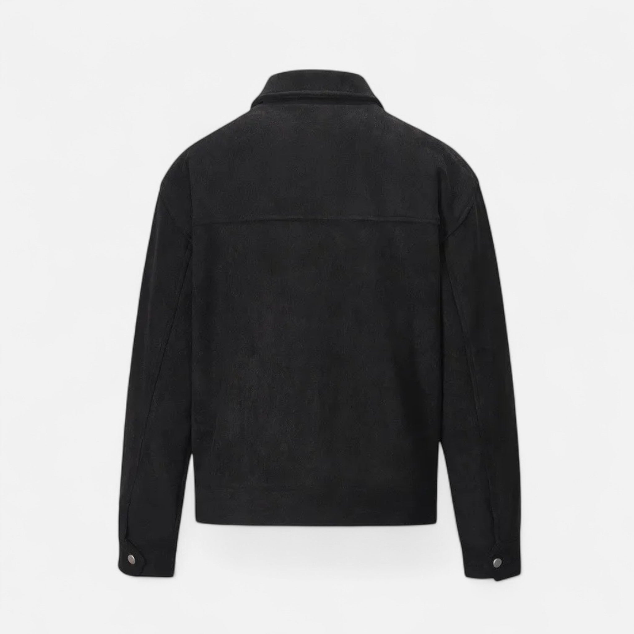 Veste homme zippée coupe droite poches poitrine style utilitaire classique