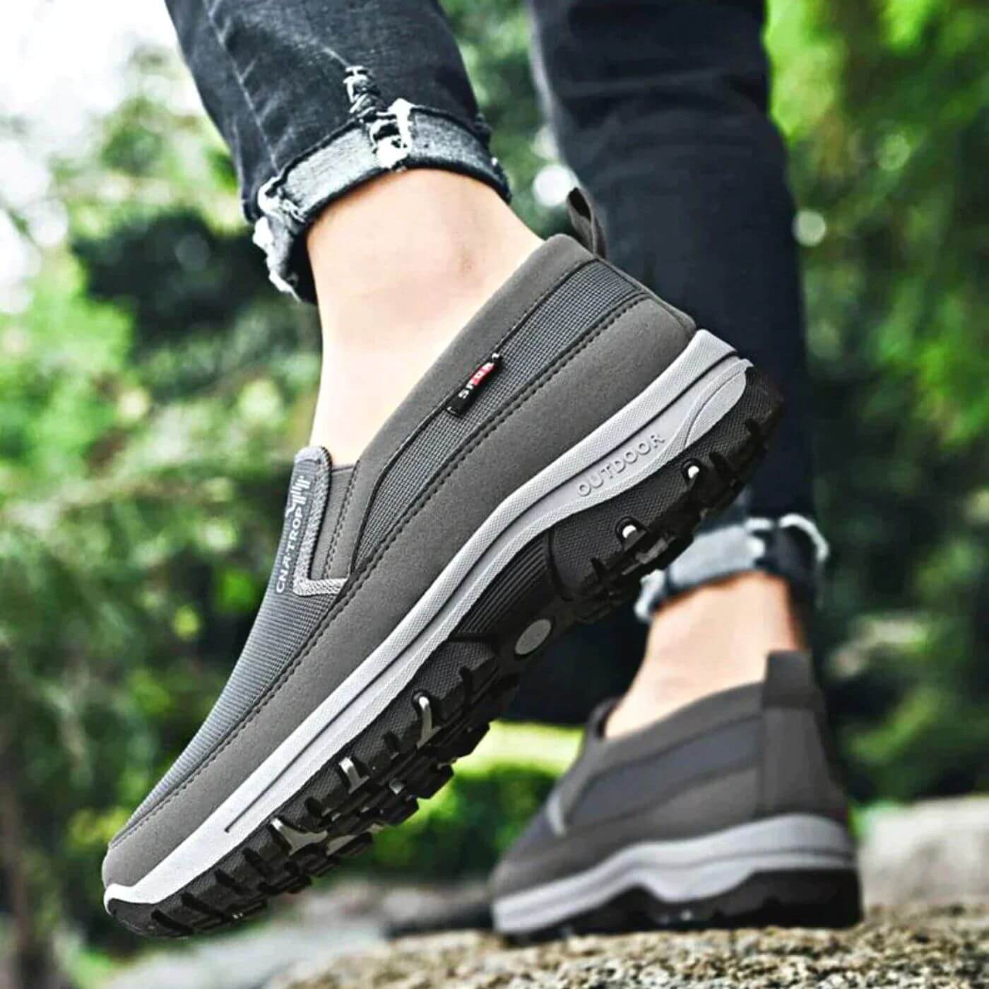 Chaussures pour hommes orthopédiques | Soutien ergonomique & confort amortissant