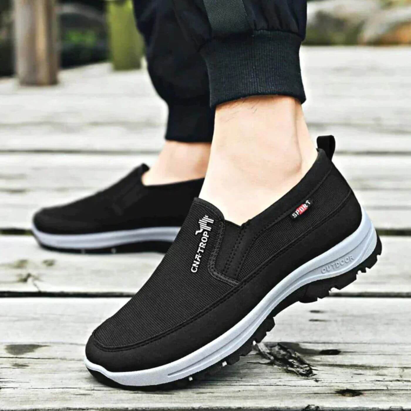 Chaussures pour hommes orthopédiques | Soutien ergonomique & confort amortissant