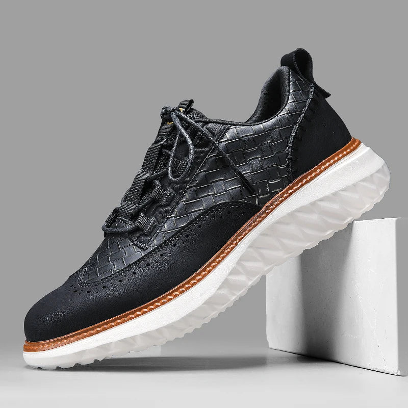 Baskets homme lacets semelle amortissante chaussures marche confort casual légères