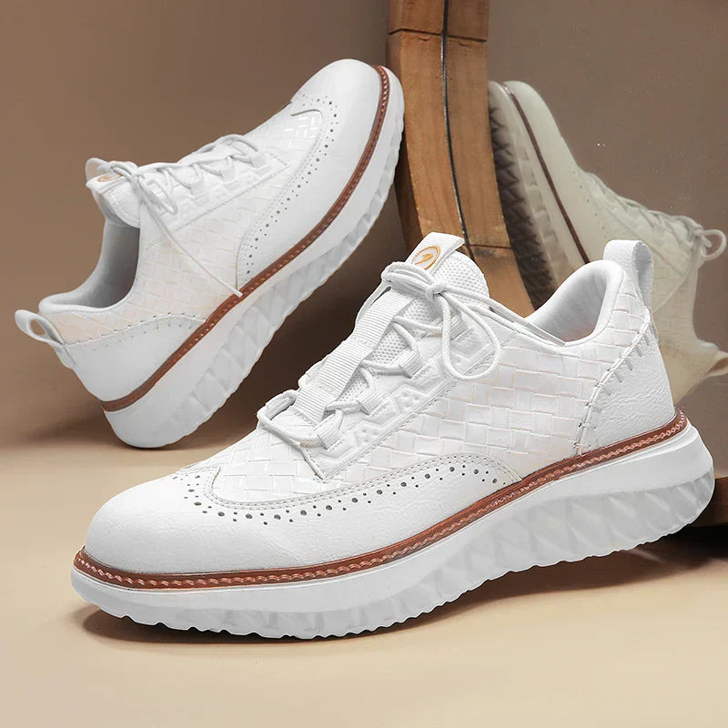 Baskets homme lacets semelle amortissante chaussures marche confort casual légères