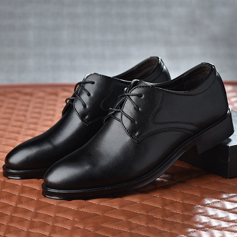 Chaussures Oxford homme à lacets style habillé semelle confortable élégante
