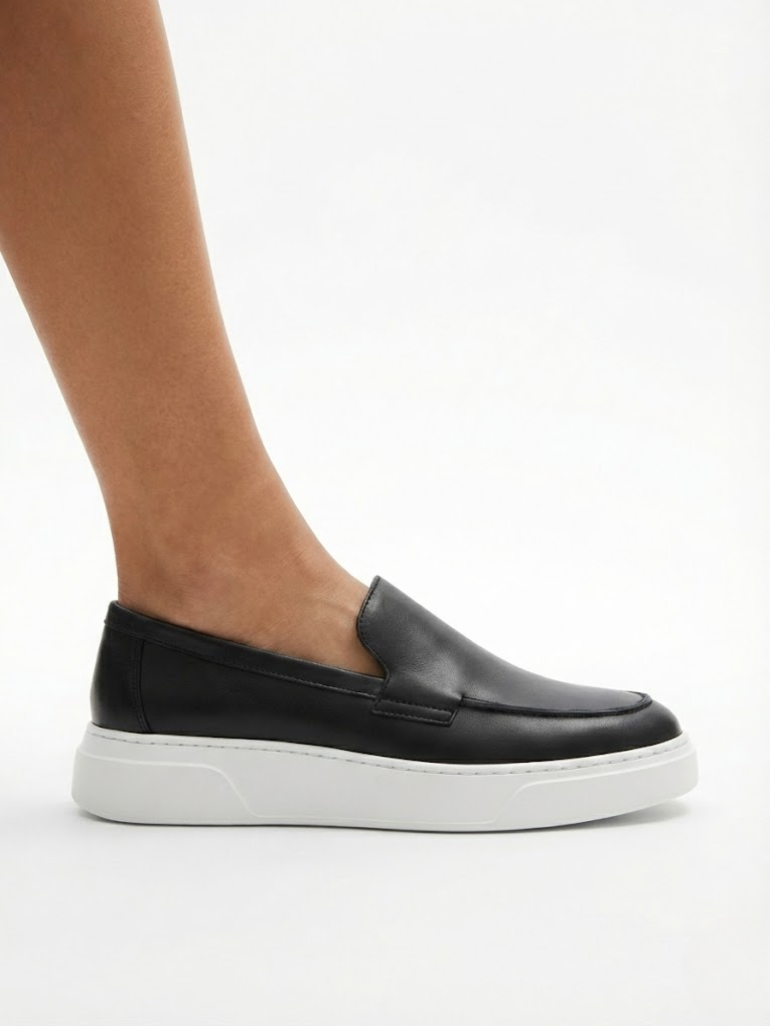 Chaussures Femme Loafers Minimalistes à Semelle Plateforme