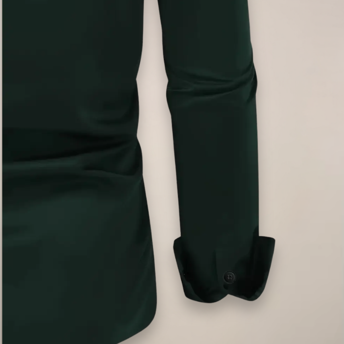 Chemise homme manches longues coupe ajustée col classique