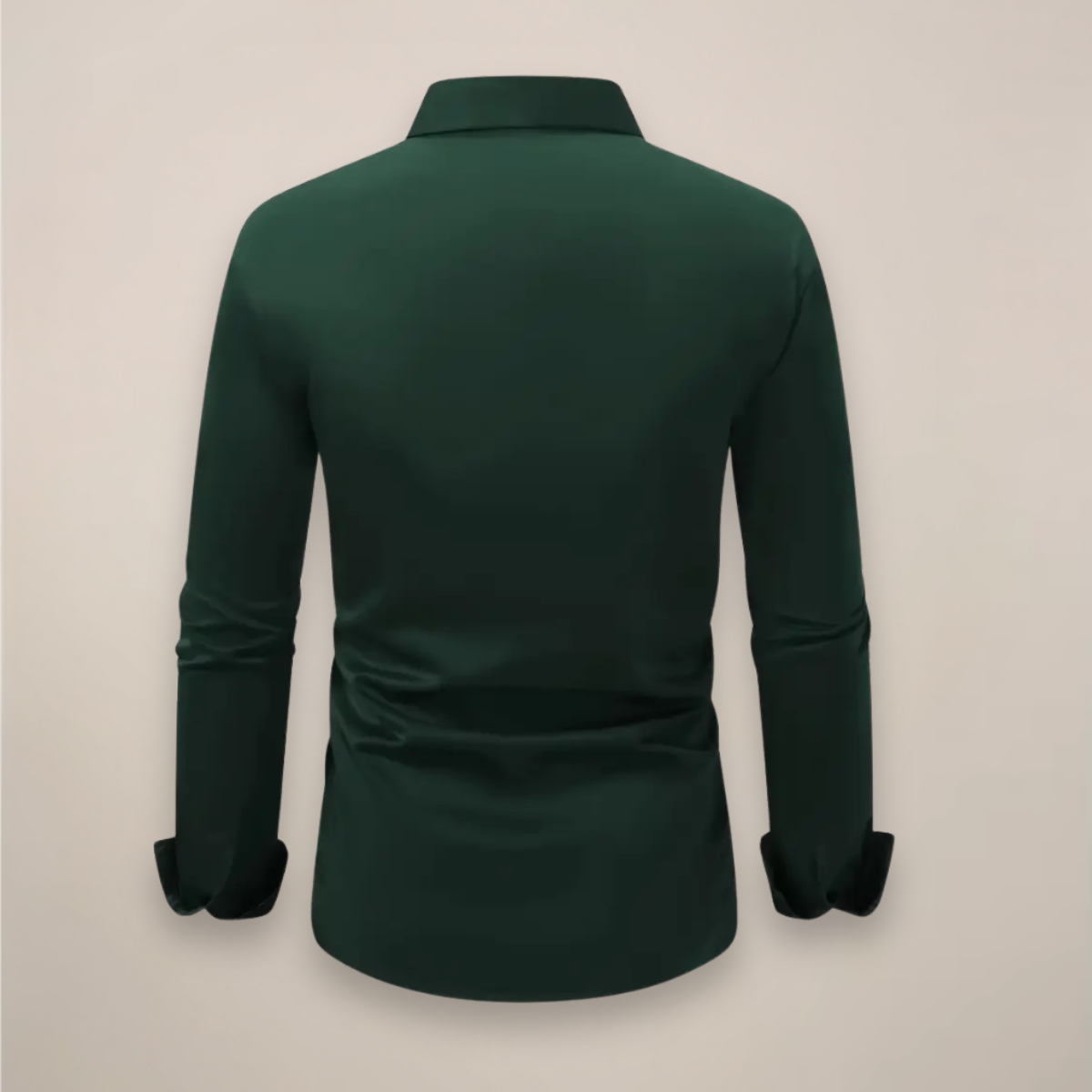 Chemise homme manches longues coupe ajustée col classique